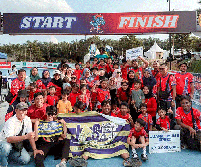 Prestasi Mendunia! Atlet Sepatu Roda Jambi Borong Gelar Juara di Ajang Internasional PEKOPI 2026-Ist-