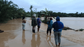 Banjir di Kabupaten Seluma, Bengkulu(Firmansyah/KOMPAS.com)