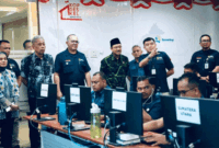 Kunjungan Mensos Saifullah Yusuf (Gus Ipul) didampingi Wamensos Agus Jabo Priyono di Kantor Agrinas Pangan Nusantara, Jakarta Timur, Selasa (28/4/2026). Foto: Kemensos RI