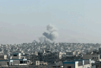 Israel kembali serang Gaza. (REUTERS/Stringer)