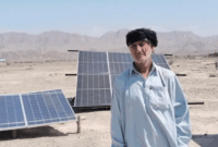 Panel surya di Pakistan meledak. (Zeeshan Nasir/ Al Jazeera)