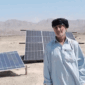 Panel surya di Pakistan meledak. (Zeeshan Nasir/ Al Jazeera)