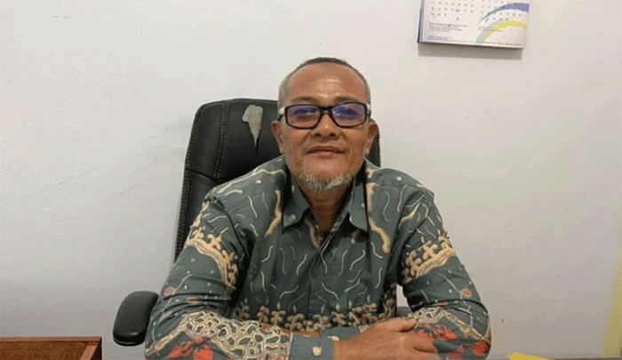 Plh Kepala Bidang Peternakan Dinas Peternakan dan Perikanan Kabupaten Batang Hari, Afrizal di Muara Bulian, Senin (13/4/2026). (ANTARA/Riski Apriyani).