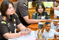 Kolase foto Kajari Karo, Danke Rajagukguk dan Amsal Sitepu. 