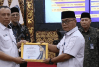 Kota Sungai Penuh meraih penghargaan nasional dalam Rakorda Bangga Kencana 2026 atas kontribusi penurunan stunting melalui program inovatif.