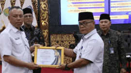 Kota Sungai Penuh meraih penghargaan nasional dalam Rakorda Bangga Kencana 2026 atas kontribusi penurunan stunting melalui program inovatif.