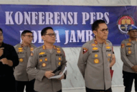 Tersangka narkotika 58 kg yang sempat kabur dari Polda Jambi, Alung Ramadhan, berhasil ditangkap kembali setelah melarikan diri. 