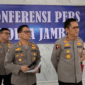 Tersangka narkotika 58 kg yang sempat kabur dari Polda Jambi, Alung Ramadhan, berhasil ditangkap kembali setelah melarikan diri. 