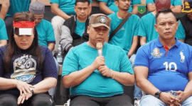 Walikota Hendri Arnis (tengah).