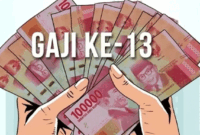 ilustrasi gaji ke 13
