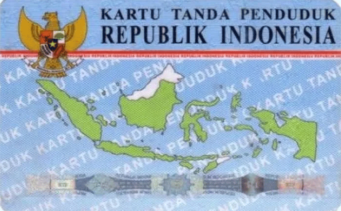 ilustrasi kartu tanda penduduk