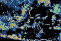 BMKG mencatat, delapan provinsi dengan potensi hujan sangat lebat dengan potensi bencana hidrometeorologi seperti banjir dan longsor. / BMKG