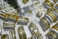 Ilustrasi harga emas perhiasan Sumber; David Gita Roza (B-Universe)