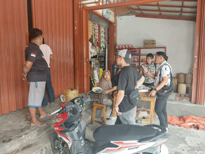 Proses penangkapan pelaku BBM subsidi ilegal oleh Polres Kerinci