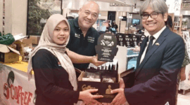 Kopi Alko Kerinci Jambi resmi masuk ke pasar Malaysia. (Instagram/alkosumatrakopi)