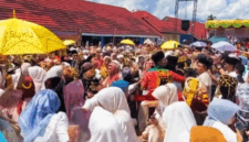 Acara kenduri sko desa koto baru, 19/4/2026. (Ft: Istimewa)