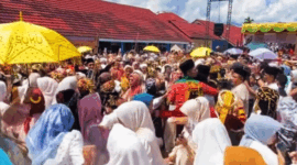 Acara kenduri sko desa koto baru, 19/4/2026. (Ft: Istimewa)
