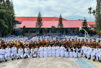 SMA Negeri 1 Sungai Penuh Bersama Kapolres Kerinci. (Foto:Dok: SMA 1)