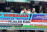 Himbauan kepada seluruh masyarakat Sungai Penuh agar bersama-sama menjaga fungsi trotoar sesuai peruntukannya.