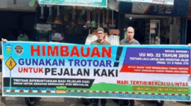 Himbauan kepada seluruh masyarakat Sungai Penuh agar bersama-sama menjaga fungsi trotoar sesuai peruntukannya.