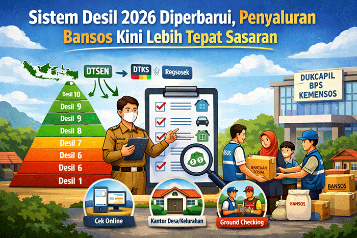 ilustrasi Sistem Klasifikasi Desil Terbaru 2026
