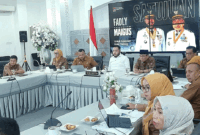 Pertemuan rencana penggunaan dan TKD dari pemerintah pusat untuk Kota Padang