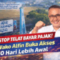 Wali Kota Sungai Penuh Alfin mengimbau warga bayar pajak kendaraan 90 hari sebelum jatuh tempo