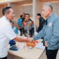 Wakil Menteri Sosial (Wamensos) RI Agus Jabo Priyono mengikuti audiensi bersama sejumlah pemerintah daerah di Kantor Kementerian Sosial