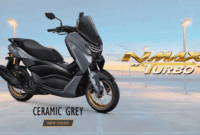 Yamaha NMAX 2026 kini hadir dengan teknologi Turbo dan layar TFT navigasi Garmin.