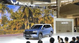 Wuling Eksion meluncur di Indonesia. Foto: (Ridwan Arifin/detikOto)