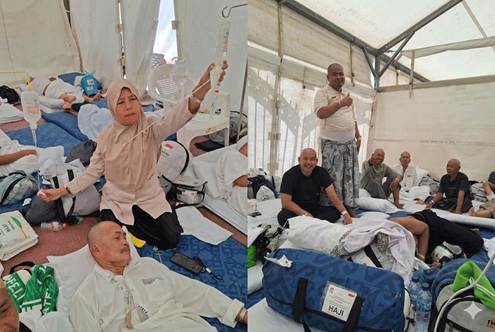 Selesai Wajib Haji di Armuzna, Jemaah Haji Jambi Kembali ke Makkah Bersiap Tawaf Ifadah--