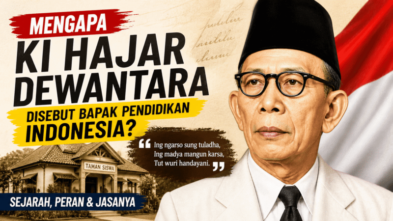 KH. Dewantara Bapak Pendidikan Nasional 