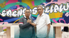 Hendri Arnis dan Wamensos RI, Agus Jabo Priyono.