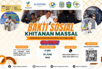 Bakti sosial khitanan massal gratis yang diselenggarakan oleh Kementerian Sosial RI melalui Sentra Alyatama Jambi.