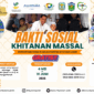 Bakti sosial khitanan massal gratis yang diselenggarakan oleh Kementerian Sosial RI melalui Sentra Alyatama Jambi.