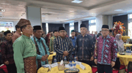 Wakil Wali Kota Sungai Penuh, Azhar Hamzah, menghadiri Halal Bihalal HKKN Provinsi Jambi