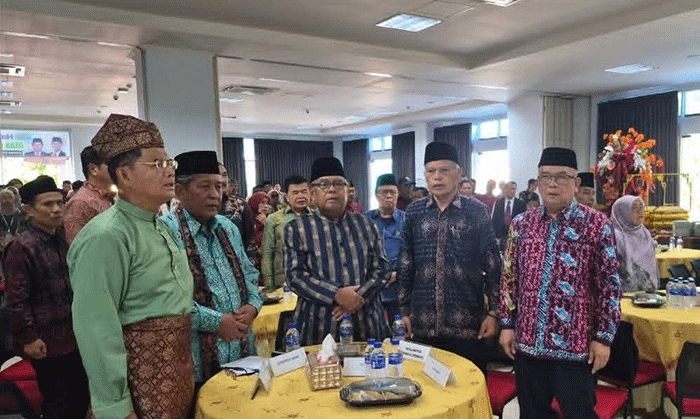 Wakil Wali Kota Sungai Penuh, Azhar Hamzah, menghadiri Halal Bihalal HKKN Provinsi Jambi