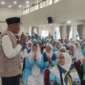 Wawako Azhar Hamzah Sambut Jamaah Calon Haji Sungai Penuh di Asrama Haji Jambi