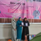 Ketua TP PKK Kota Sungai Penuh, Sri Kartini Alfin, menghadiri peringatan HUT IBI ke-75 di RS Melati yang dirangkai dengan Safari KB dan Pekan Imunisasi Dunia.