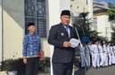 Wali Kota Alfin membacakan sambutan Menteri Komunikasi dan Digital RI, Meutya Viada Hafid