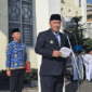Wali Kota Alfin membacakan sambutan Menteri Komunikasi dan Digital RI, Meutya Viada Hafid
