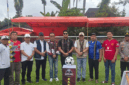 Wali Kota Sungai Penuh Alfin menghadiri kick off Kapolres Cup I U-40 di PS Penawar