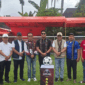 Wali Kota Sungai Penuh Alfin menghadiri kick off Kapolres Cup I U-40 di PS Penawar