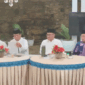  kunjungan panitia dan petugas pelaksana Shalat Idul Adha di rumah dinas wali kota