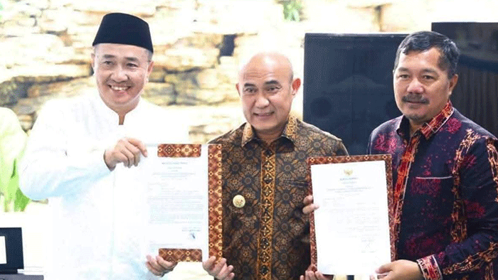 Pemkot Sungai Penuh bersama Pemkab Kerinci dan Bungo memperkuat sinergi mendukung Batik Air membuka rute penerbangan Muara Bungo–Jakarta