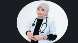 Dokter magang lulusan Unsri, dr Myta Aprilia Azmy, meninggal diduga karena beban kerja berlebih dan sakit.(Sripoku.com)
