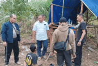 Jajaran Polsek Kumpeh Ilir menggerebek sarang sabu, menangkap satu pelaku dan menyita puluhan paket siap edar. 