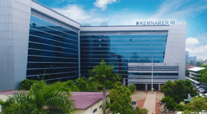 Ilustrasi Gedung Kemnaker Foto: Kemnaker RI