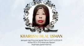 Jemaah Haji Asal Kerinci Jambi Wafat di Tenda Arafah. ist