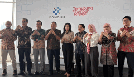 Komdigi meresmikan pendaftaran nomor seluler menggunakan biometrik pengenalan wajah di FX Sudirman, Jakarta Pusat, Jumat (29/5/2026). Foto: Ryan Iqbal/kumparan